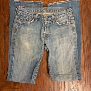 7 For All Mankind Light Blue Boyfriend Jeans